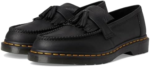 Amazon.com | Dr. Martens Unisex Vegan Adrian Loafer, Black, 5 US